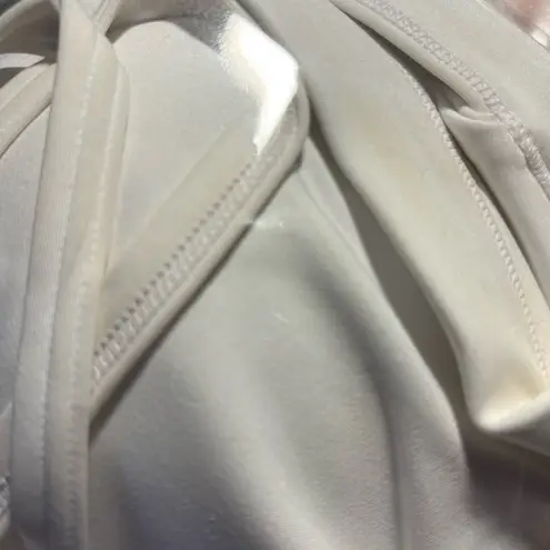 Gymshark  White Strapless Top