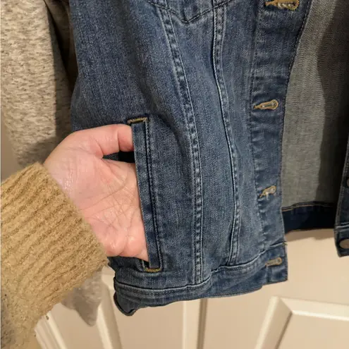 Levi's  Men's Women's Unisex Hybrid Hoodie Trucker Jacket New Size L