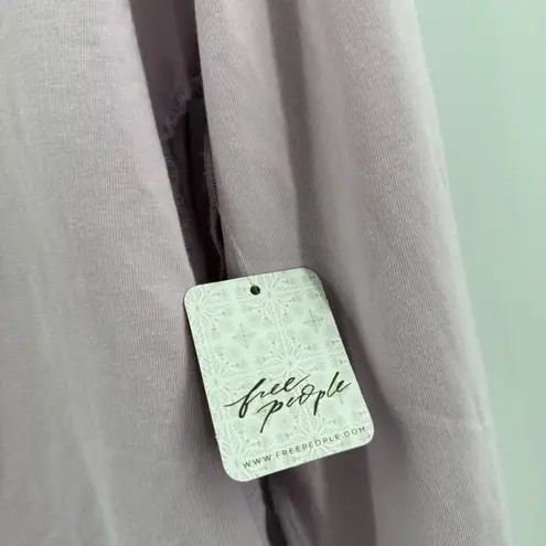 Free People We The Free x  Can’t Let Go Tee Size Large Lilac Frost Lavender NWT - Image 7