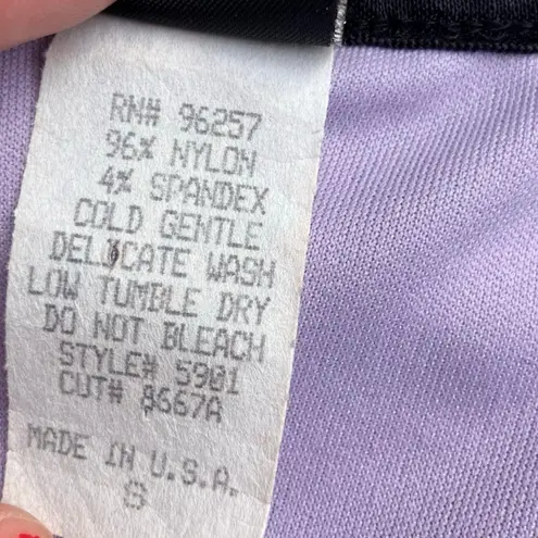 Vintage 90s purple mesh rhinestone maxi dress side slit strappy Y2K whimsigoth