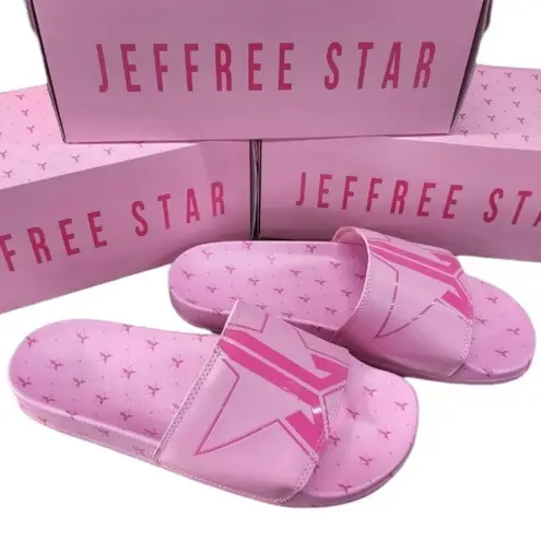 Jeffree Star  Unisex Pool Slides in Pink JL Sz 14 - Image 3