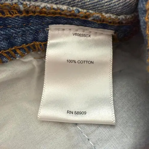 Chelsea and Violet *C&Y  Distressed Denim Shorts Light Wash Summer Cut-off Size 30