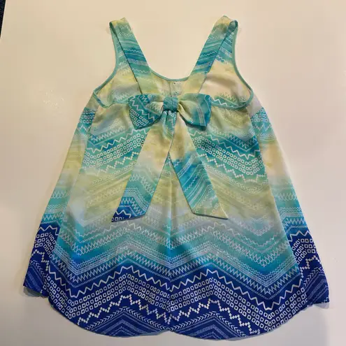 Candie's Candie’s Tank Top women’s size Med Bow Back  - Image 2