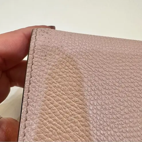 Valentino Garavani Vlogo Grainy Leather Wallet With Certificate of Authenticity