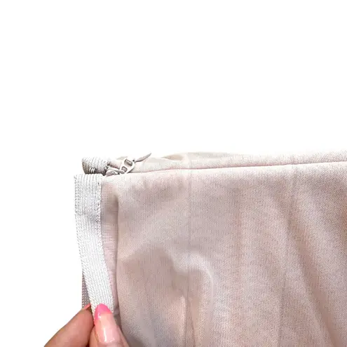 Herve Leger Size S Layered Ruched Mesh Bandage Pencil Skirt Blush Pink Feminine - Image 9