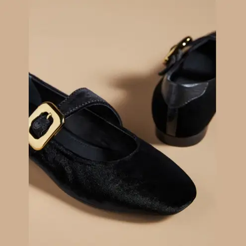Maeve Anthropologie Buckle Mary Jane Flats