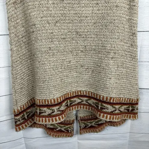 Royal Robbins Womens size Medium Mystic Fair Isle Wool Long Line Sweater Vest