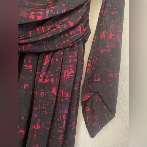 Leota - Cowl Neck Stretch Jersey Dress Size XL Drapey Classy Comfy Stylish Dress