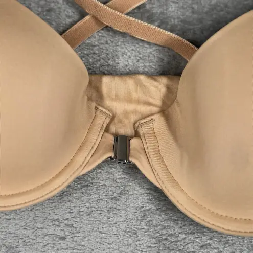 Giapenta Bra Womens Size 32A Sand London X Back TempoPro Performance Fabric Tan