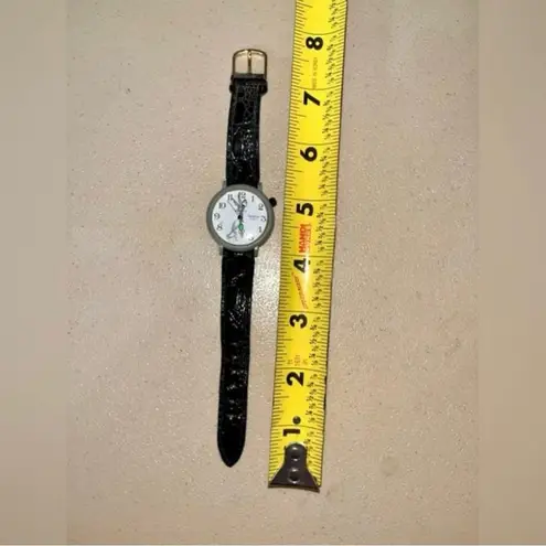 Bugs Bunny Armitron Quartz Analog Watch with Genuine Leather Band Black