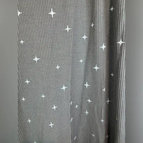 SKIMS NWOT Women’s Star Print Soft Heather Gray Lounge Sleep Pants Size XS