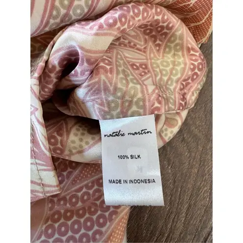 Natalie Martin Leaf Print Tank Top Size XSmall