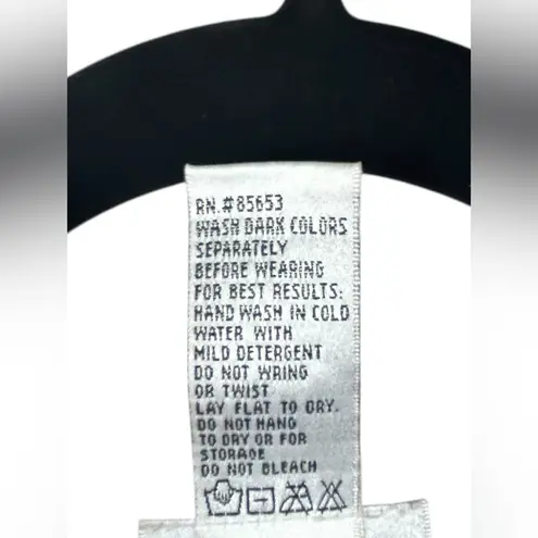 Napa Valley Petites Grey Embroidered Button Bead Floral Wool Blend Sweater Vest Gray Size undefined - Image 6