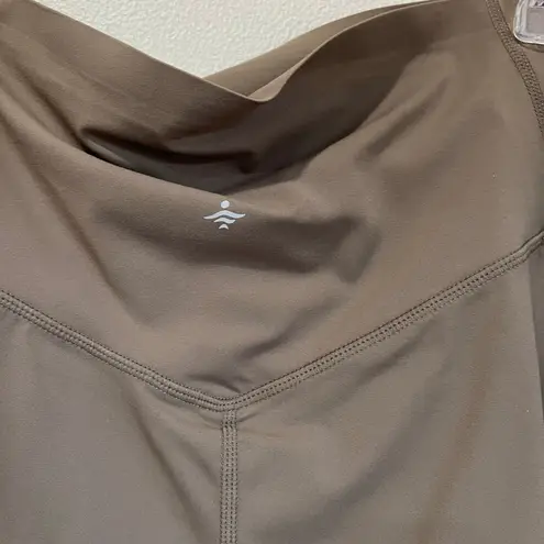 Halara UltraSculpt Flare Pants XL NWT High Rise Brown Long 37” Inseam Yoga