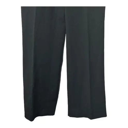 Cache Y2K  Black Flat Front High-Waisted Pants Wide Leg Women's 4 USA