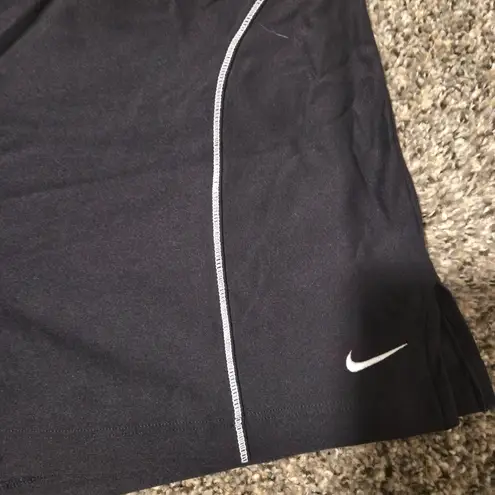 Nike  Nwt Vintage Women's Black Dri-fit Lined Shorts Size XL
