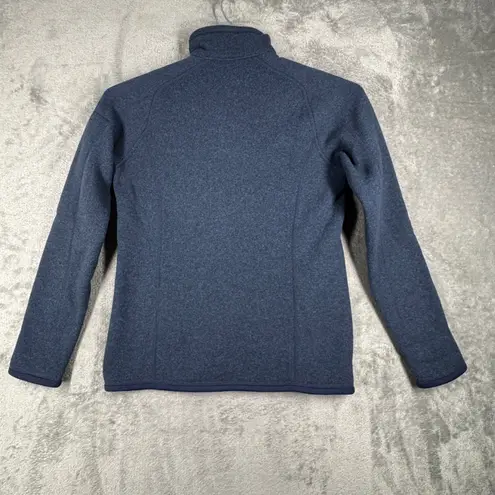 Patagonia  Better Sweater Fleece 1/4 Zip Pullover Jacket Layer Blue Womens‎ Small