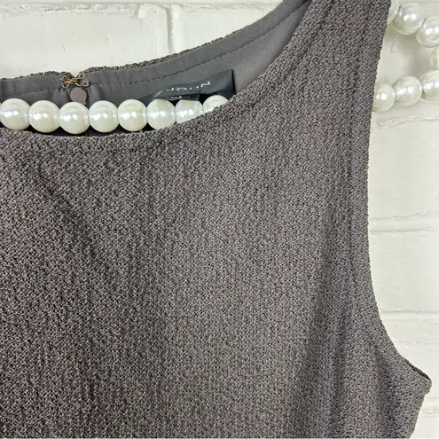 St. John Chocolate Brown Knit Dress Size 10