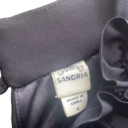 Sangria Ruched Jersey Knit Stretch Dress