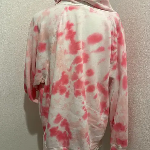 Victoria secret pink tie dye hoodie Size L