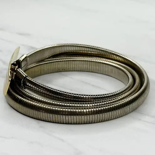 The Bar Vintage Buckle Coil Stretch Cinch Belt Size Small S Medium M