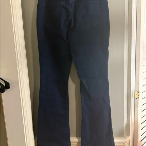 Nasty Gal  Dark Blue Flare Jeans