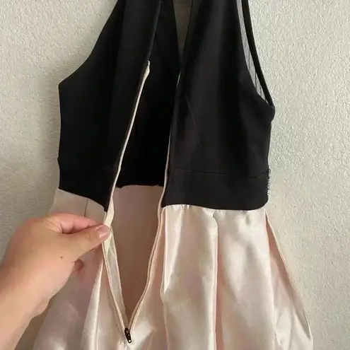 Teeze Me Nights By Short Fit & Flare Beaded Embellished Dress 3/4