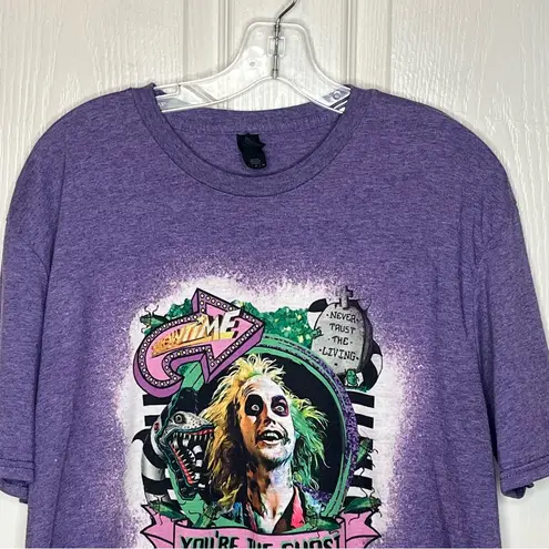 Beetlejuice Purple Tshirt Size XL