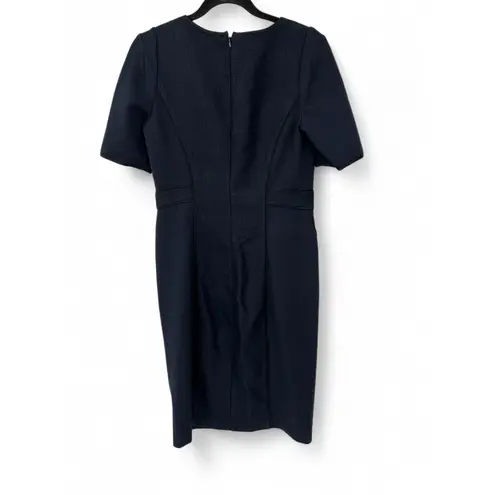 Club Monaco NWT | 6 | Matalin navy blue sheath dress short sleeves body con