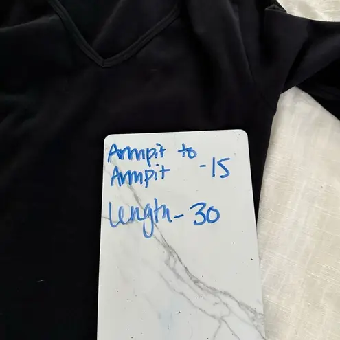 Peruvian Connection Women’s Black Medium Pima Cotton Longsleeve Dress