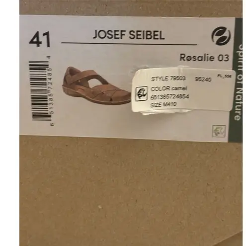 Josef Seibel Resalie 03 Camel Capri Sandal Size 10 Brown
