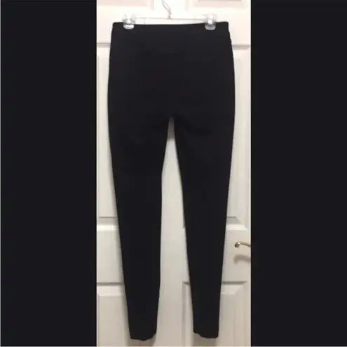 Soft Surroundings  Super Sleek Ponte Leggings Black Small