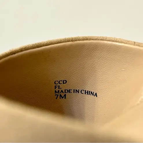 Charles by Charles David Latrice Wedge Beige Size 7