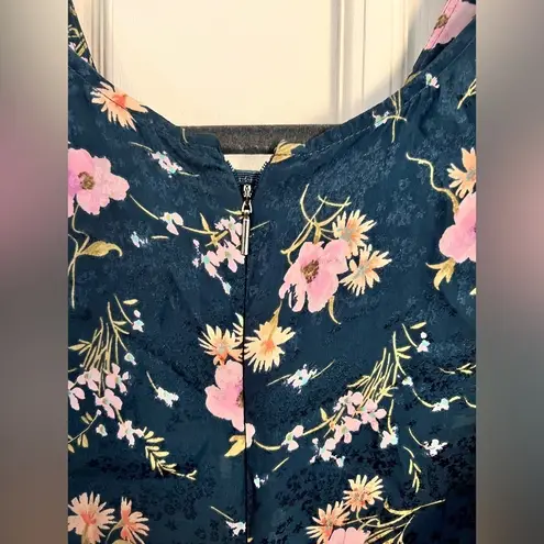 Rebecca Taylor Emilia Floral Sleeveless Silk
Jumpsuit