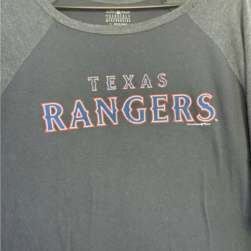 Genuine Merchandise Texas Rangers MLB Women’s‎  3/4 Sleeve Size 2XL