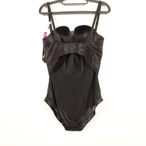 Maidenform NWT Ultra-Firm Convertible Body Shaper w Built-In Underwire Bra 40C