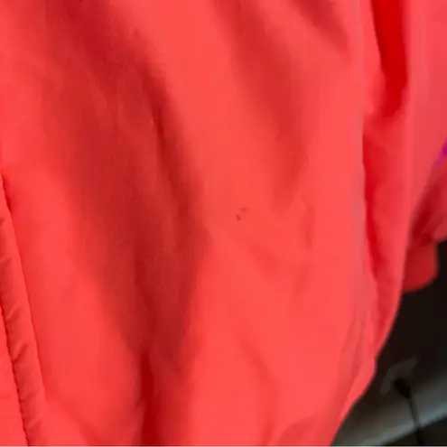 Obermeyer Sport Vintage 80’s 90’s S.K.I. Puffer Jacket bright orange retro