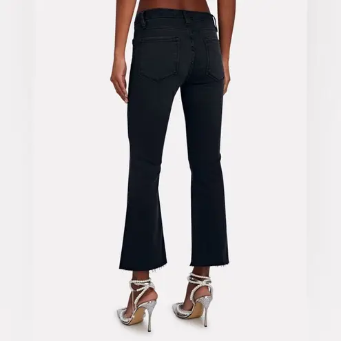 Frame Le Crop Mini Boot Jeans Grey Size 27