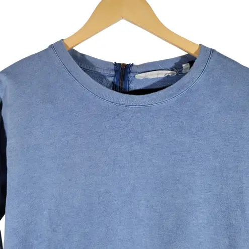 Soft Surroundings Blue Ocean On The Go Pocket Pullover Tunic Sweatshirt S - Image 4