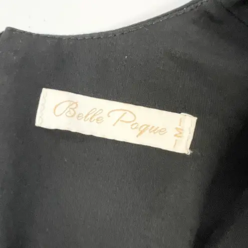 Belle Poque Womens Dress M Swans Pinup Garden Party Coquette Whimsy Rockabilly Black Size undefined