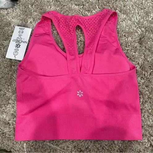 Nine West  Active neon pink active sports bra size S/M