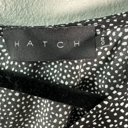 Hatch Flowy Oversized Parachute Lagenlook Sleeveless Maxi Dress One Size Black Size undefined