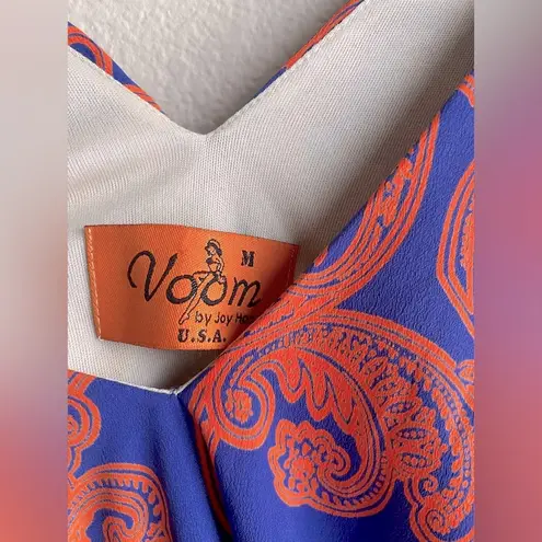 Vava by Joy Han Voom by Joy Han Boho Draped Kimono Paisley Dress