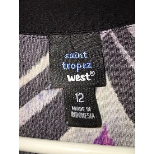 Saint Tropez West Wavy Striped Pattern Dre…