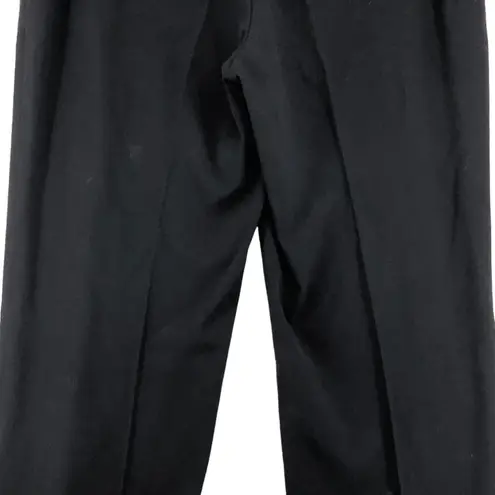 Calvin Klein  Womens Size 14 Pants Black Straight Leg Work Slacks Dress Stretch