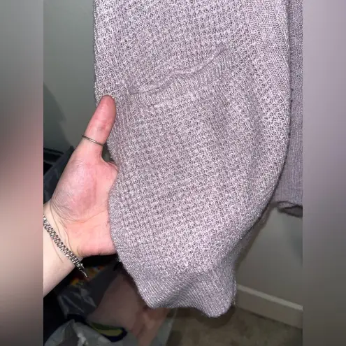 Caslon Brand Lilac Soft Sweater w/ Side Pockets & V Cut Side Slits - Size M