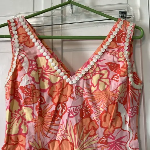 Lilly Pulitzer Vintage  White Label Heron There tank dress - Size 4