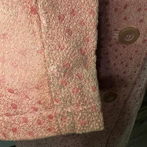 B Lucid Women's Vintage Pink Leather Jacket Size M Size M