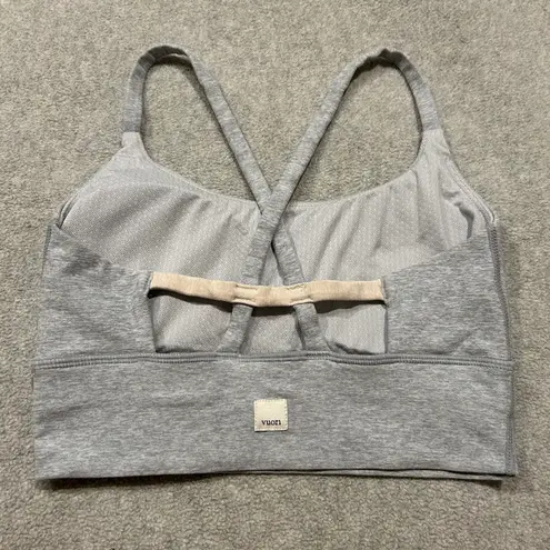 Vuori Long Line Elevation Bra Approximately Size XS Light Heather Grey