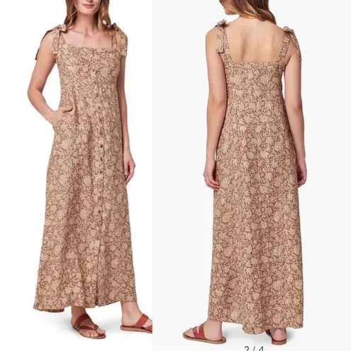 Faherty NWOT Kendall Dress Maxi Dress Button Linen Bronze
Riviera Floral Sz S